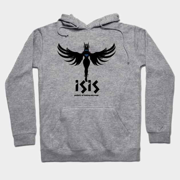 ISIS Egyptian goddess Hoodie by OWLS store